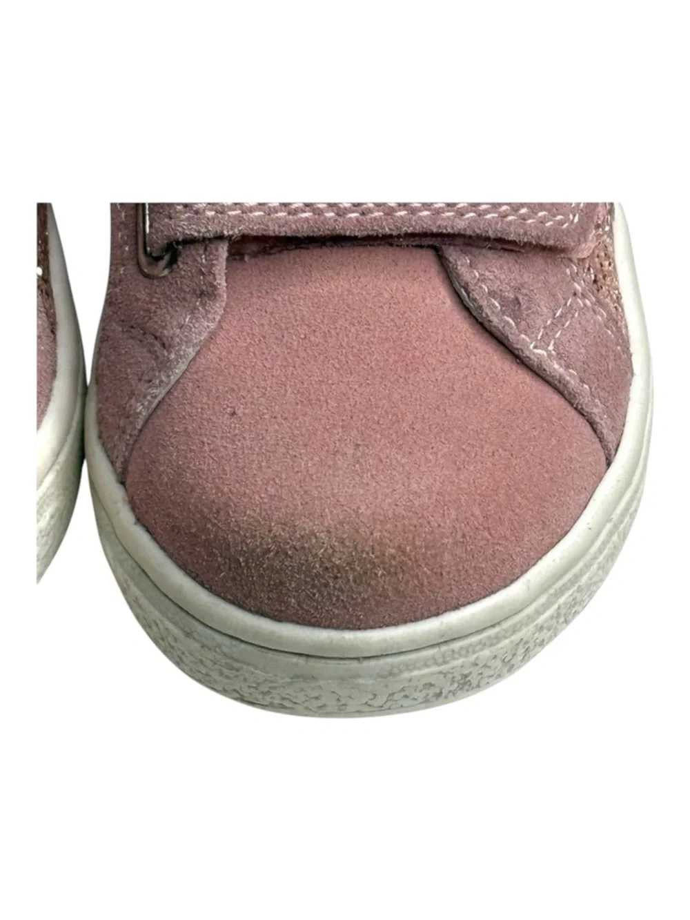 Naturino ★ Pinn VL Glitter Star Italian Suede Sneaker ★ Pink ★ Toddler 8M 25 ★